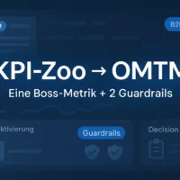 OMTM im B2B-SaaS: eine Boss-Metrik mit Guardrails – Product-Market-Fit messen